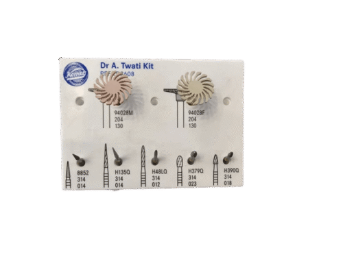 DR A TWATI Complete Finishing And Polishing KIT KOMET