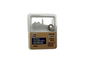 Sectional Contoured Metal Matrices 10Pcs Larg 0.050 Hard