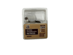 Sectional Contoured Metal Matrices medium 10Pcs 0.050 hard 1.0976