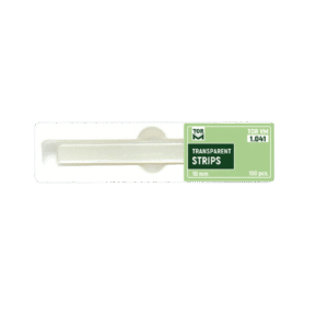 TRANSPARENT STRIPS 100 PCS 10mm  1.041 TORVM