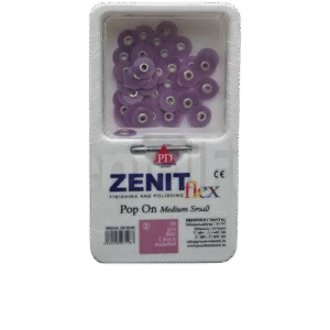 ZENIT Flex Pop On Finishing And Polishing Disc Refill Medium Small 50pcs PD