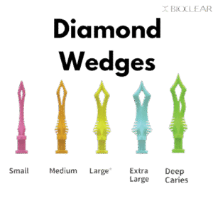 Diamond Wedge 25PCS