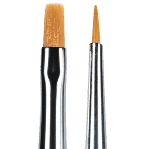 Composite Brush One Stick Two different Size ( CHINA )