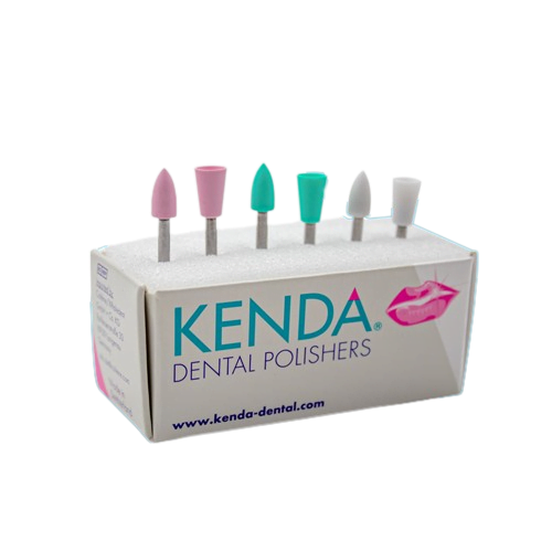 Three Step Polishing System For Composite , Glass Ionomer And Compomer 6PCS KENDA  REF: AD 900.ASS.006